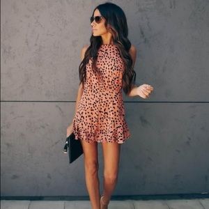 Flinstone backless ruffle romper